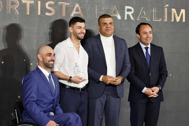 Vicente Almonacid reconocido como el Mejor Deportista en la primera Gala Paralímpica