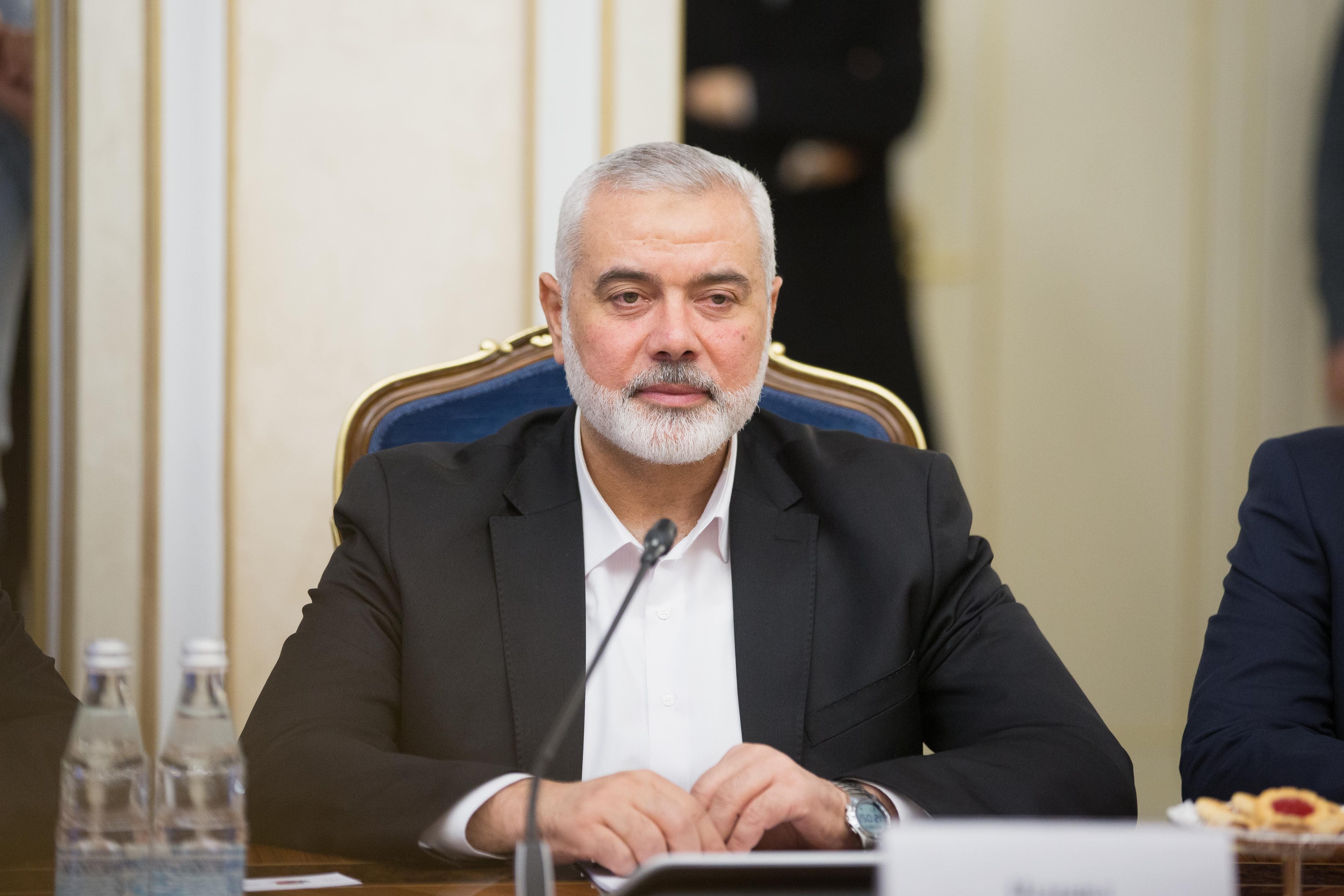 El líder de Hamas, Ismail Haniyeh.