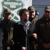 Ministra Carolina Tohá en el punto de prensa posterior a la detención de los sospechosos del crimen de Cañete.