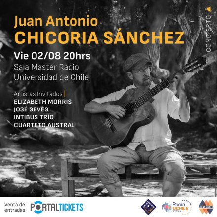 Chicoria Sanchez en Sala Master de Radio Universidad de Chile