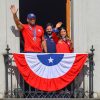 Francisca Crovetto y Yasmani Acosta en La Moneda