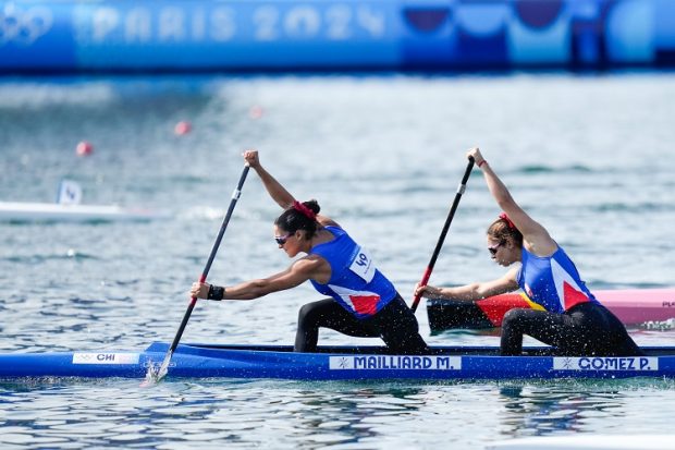 María José Mailliard y Paula Gómez avanzan a semifinales del canotaje en París 2024