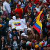 Manifestación de venezolanos