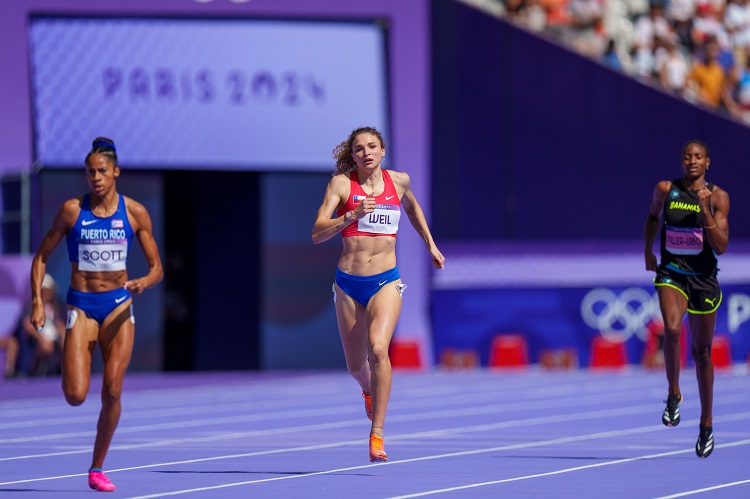 La medallista de oro paranamericana no pudo acceder a las semifinales en París 2024. Foto: Óscar Muñoz/COCH.