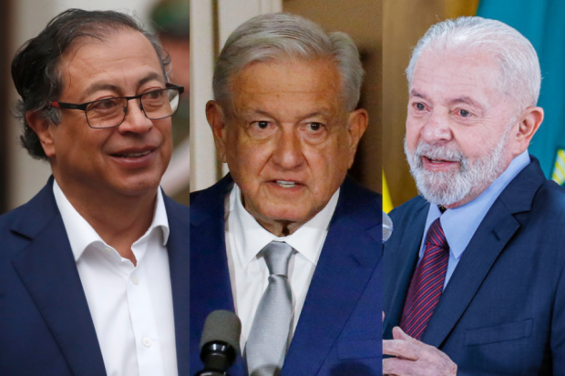 Petro, AMLO y Lula