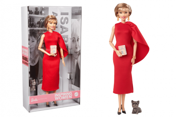 Barbie inspirada en la escritora chilena Isabel Allende