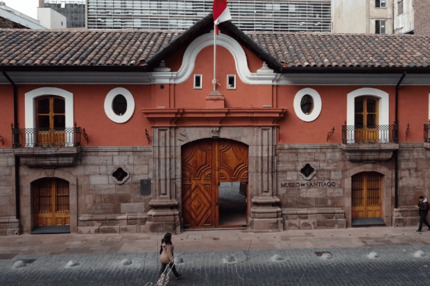 Fachada Museo Casa Colorada. Foto ATON