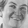 Gabriela Mistral. Foto: Biblioteca Nacional de Chile.