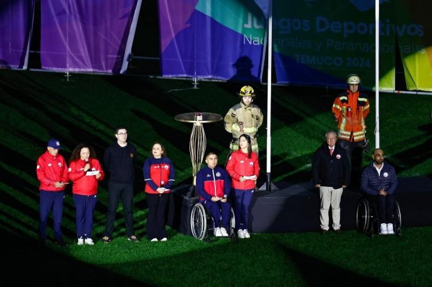 Inauguración Juegos Deportivos Nacionales y Paranacionales. Foto: Ministerio del Deporte.