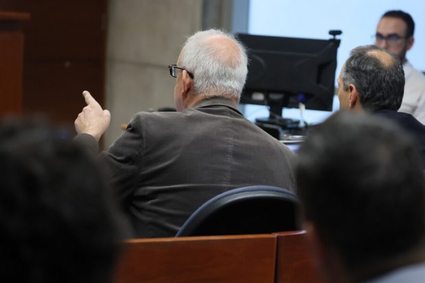 Audiencia de cautela de garantía por presunta violación del ex subsecretario del Interior, Manuel Monsalve