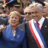 Expresidentes Michelle Bachelet y Sebastián Piñera.