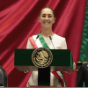 Claudia Sheinbaum en su investidura como presidenta de México.