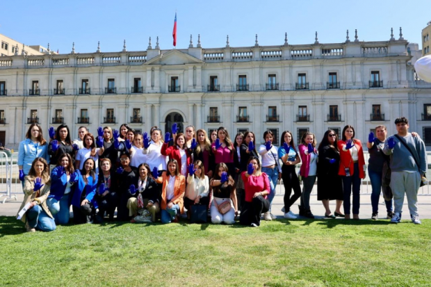 Mujeres de oposición en el Palacio de La Moneda