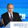 Presidente de Rusia, Vladimir Putin en la cumbre de los BRICS.