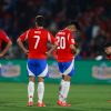 El equipo de Chile lamenta la derrota durante el partido de la primera rueda de las eliminatorias al mundial de 2026 ante Brasil disputado en el estadio Nacional de Santiago, Chile.
10/10/2024
Felipe Zanca/Photosport