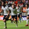 Los jugadorees de Colo Colo celebran tras marcar un gol contra Union La Calera durante el partido de primera division disputado en el estadio Nicolas Chahuan de La Calera, Chile.
16/10/2024
Andres Pina/Photosport