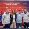 Los nuevos técnicos de las selecciones de hockey césped femenina y masculina. Foto: Prensa Fehoch.