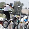 La ciclista chilena Macarena Pérez. Foto: Photosport.