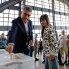 Mario Desbordes llega al Centro Cultural Estacion Mapocho para ejercer su voto por las Elecciones Municipales 2024.
Javier Torres/Aton Chile