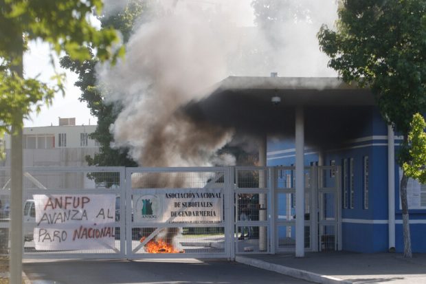 Barricadas en Complejo Penitenciario de Rancagua