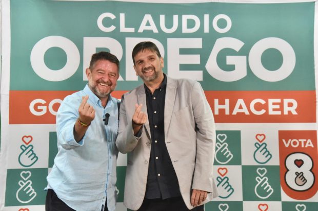 Claudio Orrego y Carlos Pichuante