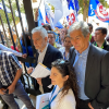 Gremios de funcionarios públicos se manifestan en Contraloría por confianza legítima. Foto: Colegio de Profesores.