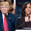 Candidatos a la presidencia de Estados Unidos, Donald Trump y Kamala Harris.