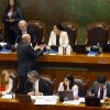 El ministro de Hacienda, Mario Marcel, y el ministro Segpres, Alvaro Elizalde, durante la sesion de la Camara de Diputados
Sebastian Cisternas/Aton Chile