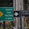 Calle Republica de Israel ubicada en la comuna de Ñuñoa