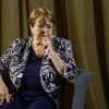 Michelle Bachelet participa del Ciclo de Conversaciones Riesgos y Retos de la Democracia, en la Facultad de Derecho de la Universidad de Valparaiso Sebastian Cisternas/Aton Chile