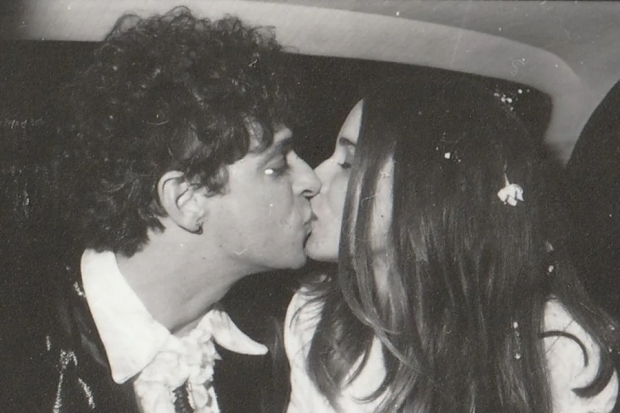 Gustavo Cerati y Cecilia Amenábar