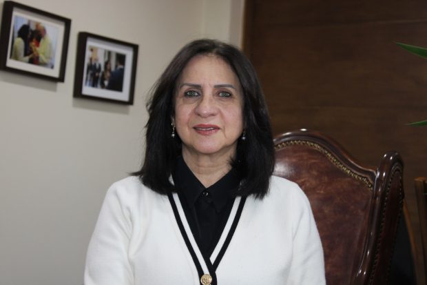 Vera Baboun, embajadora del Estado de Palestina en nuestro país