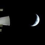 La Artemis II en su viaje a la Luna