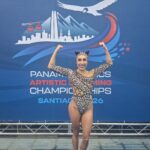 Joana Jiménez en Panamericano Natación Artística Santiago 2026