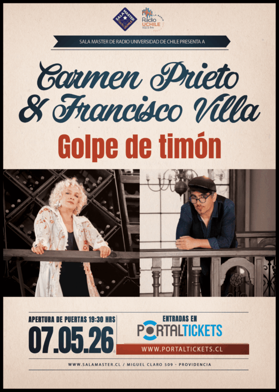Afiche concierto "Golpe de timón".