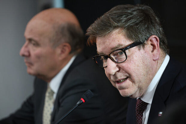 Biministro de Minería y Economía, Daniel Mas. 