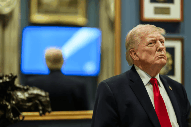 Donald Trump, presidente de los Estados Unidos.