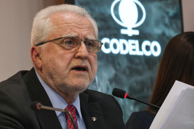 Presidente del directorio de Codelco, Máximo Pacheco.