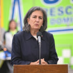 Ministra de Salud, May Chomalí.