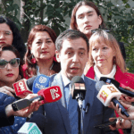 Punto de prensa de Anuar Quesille, defensor de la Niñez.