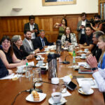 Reacciones de la oposición contra ley miscelánea tras cita con Pymes