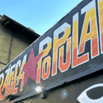 Graffiti de "Gráfica Popular".