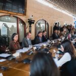 Alvarado destaca despliegue del Ejército y un avance del 50% en metas de contramovilidad Biministro Claudio Alvarado participó de la sesión de la Comisión de Zonas Extremas y Territorios Especiales del Senado. / Ministerio del Interior