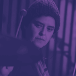 Edita Rojas, destacada percusionista chilena.